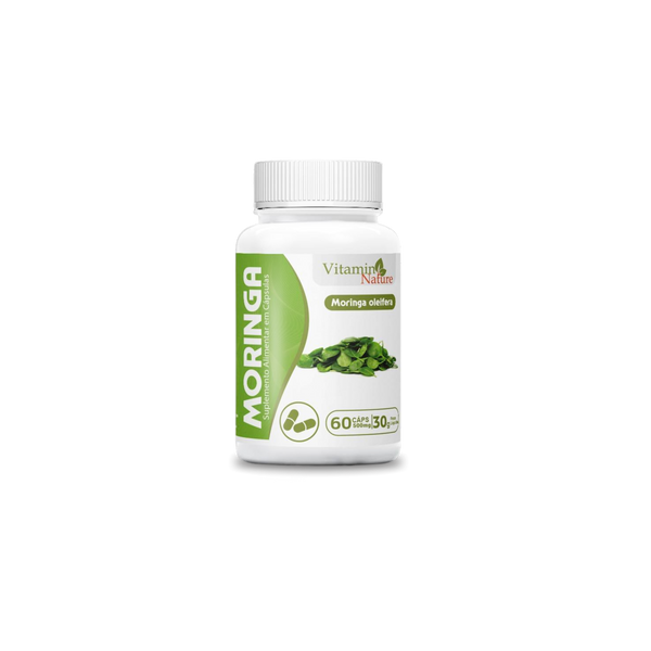 Suplemento Alimentar Moringa Vitamin Nature 60 Cápsulas - 30g