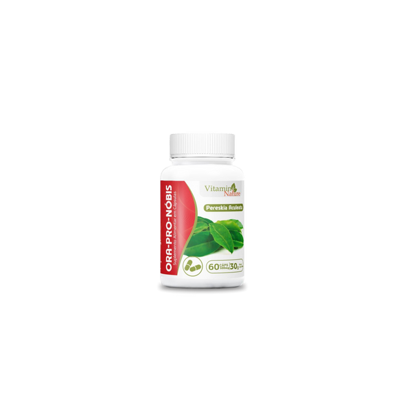 Suplemento Alimentar Ora-Pro-Nóbis Vitamin Nature 60 Cápsulas - 30g