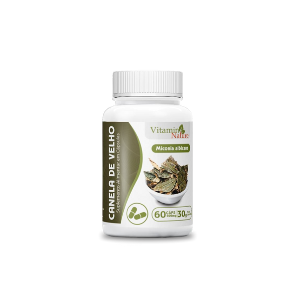 Suplemento Alimentar Canela-de-Velho Vitamin Nature 60 Cápsulas - 30g