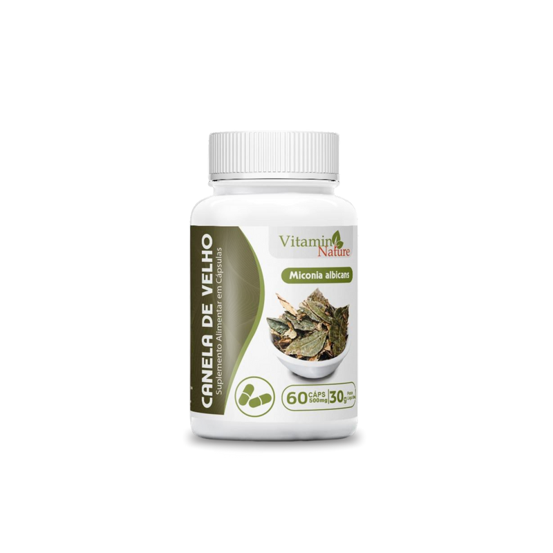 Suplemento Alimentar Canela-de-Velho Vitamin Nature 60 Cápsulas - 30g