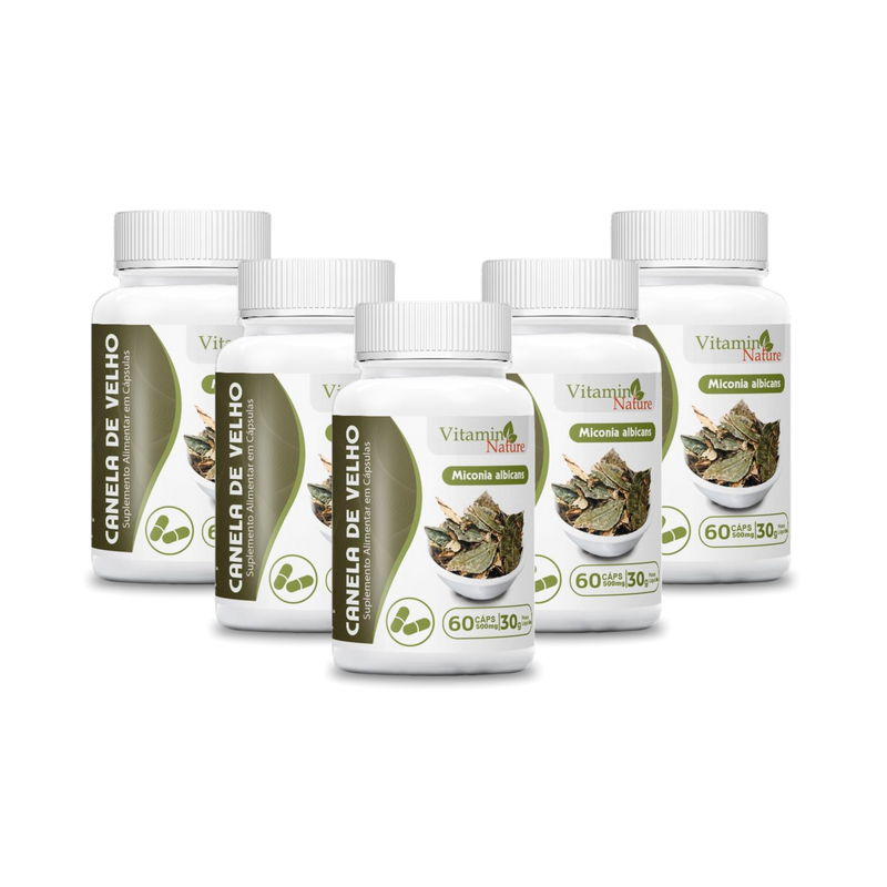 Suplemento Alimentar Canela-de-Velho Vitamin Nature 60 Cápsulas - 30g