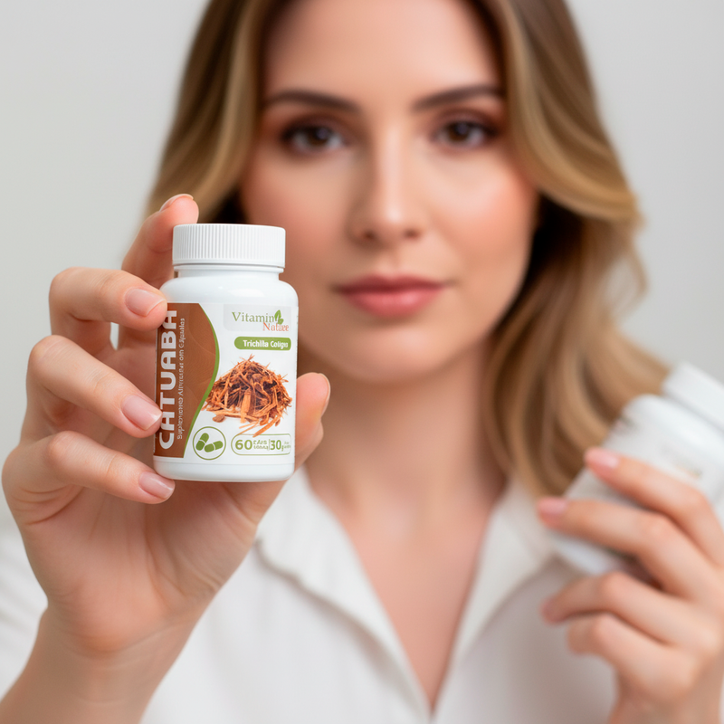 Suplemento Alimentar Catuaba Vitamin Nature 60 Cápsulas - 30g