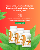 Suplemento Alimentar Cúrcuma Vitamin Nature 60 Cápsulas - 30g